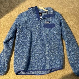 Blue Patagonia Synchilla Sweatshirt